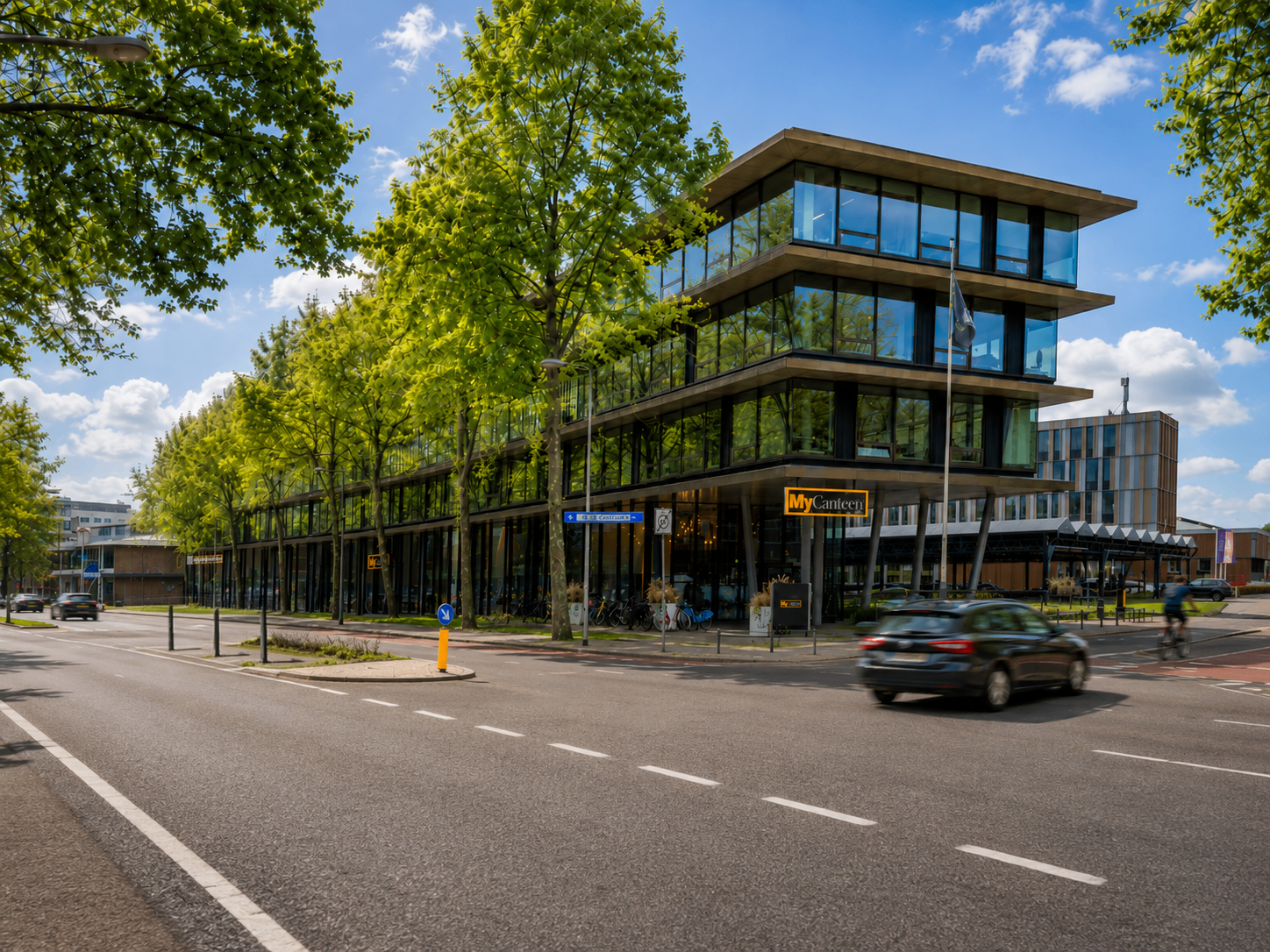 Kantoor van House2Day Makelaars aan de Assendorperdijk in Zwolle